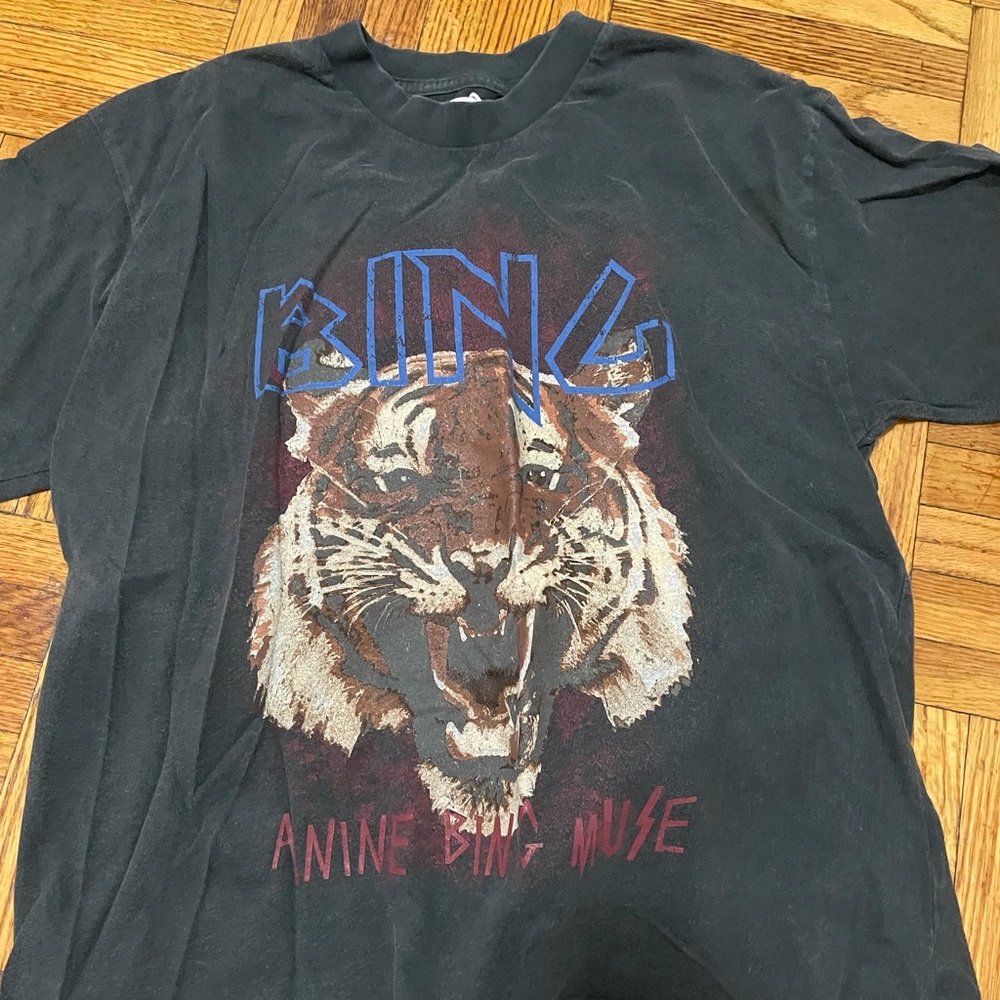 Anine Bing tiger t shirt size small.